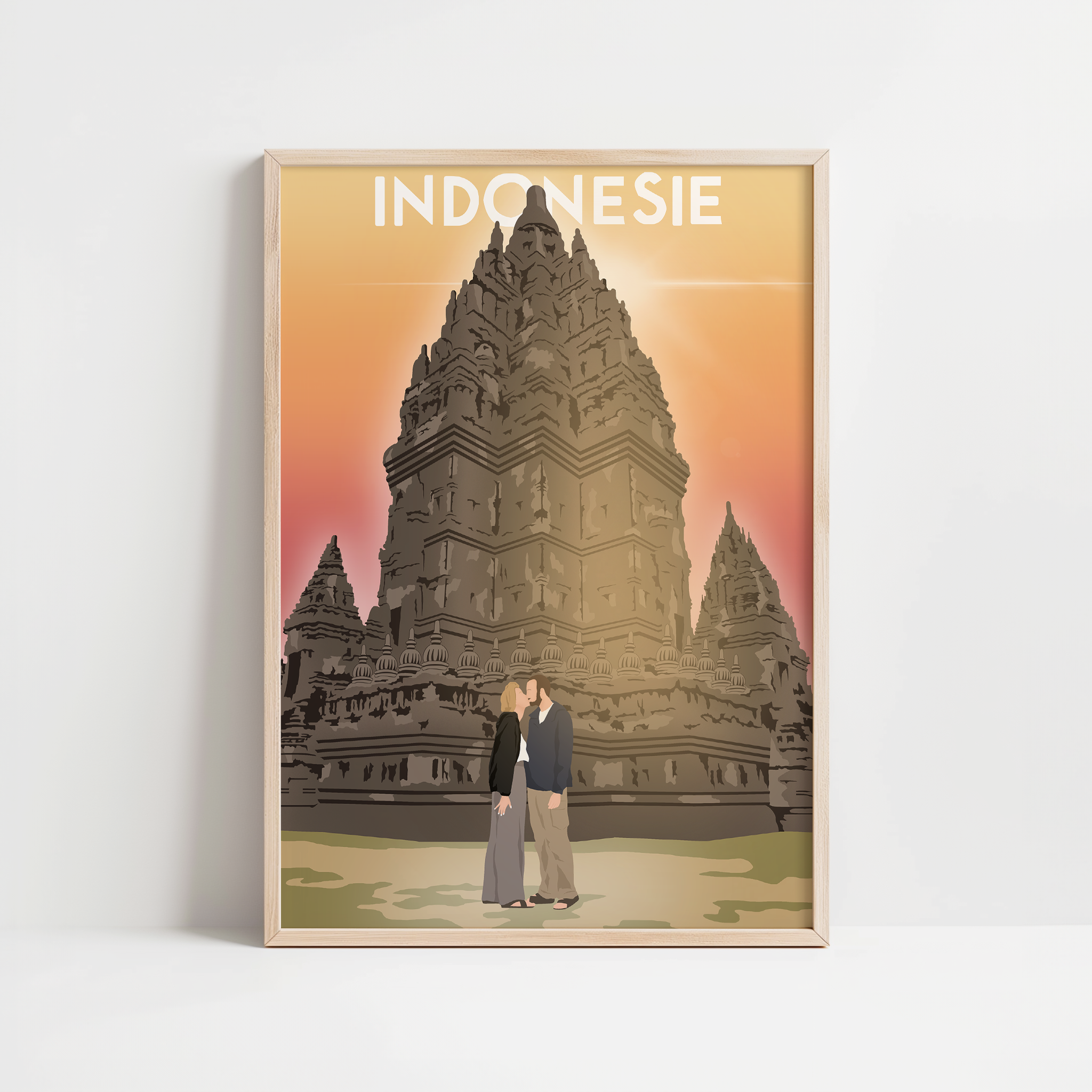 AFFICHE PERSONNALISEE - SILHOUETTE