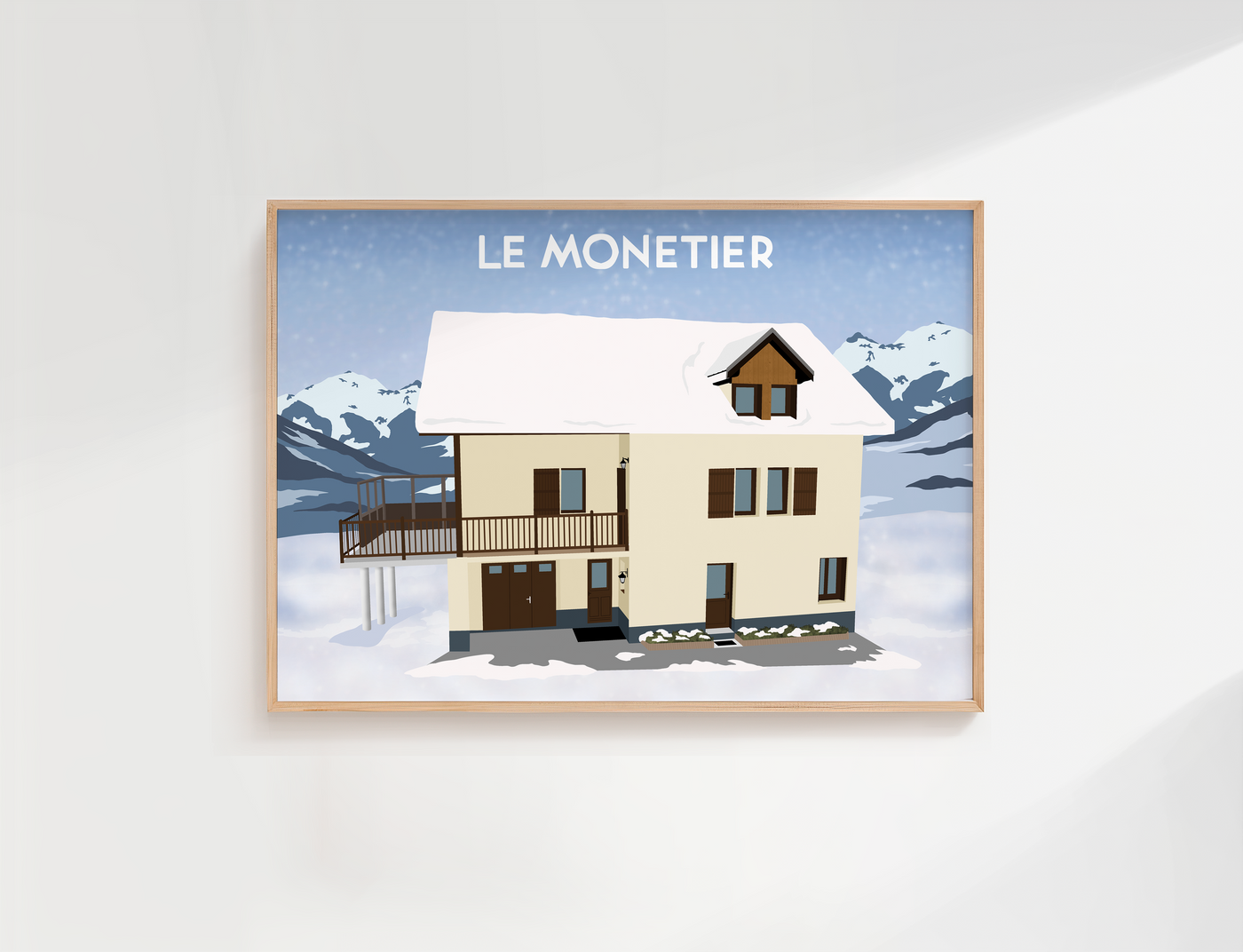 AFFICHE PERSONNALISEE MAISON