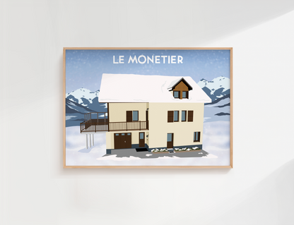 AFFICHE PERSONNALISEE MAISON