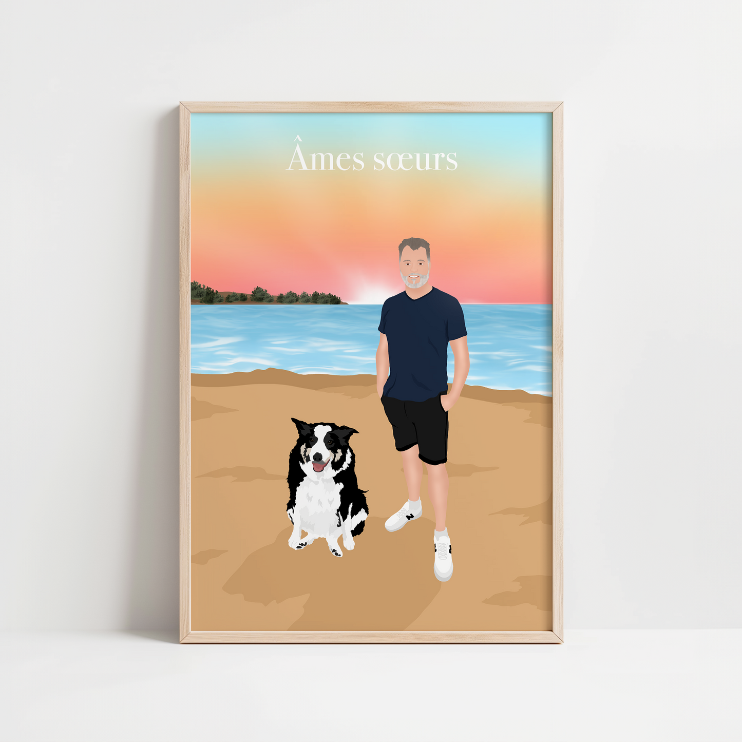 AFFICHE PERSONNALISEE - PORTRAIT (avec visage)