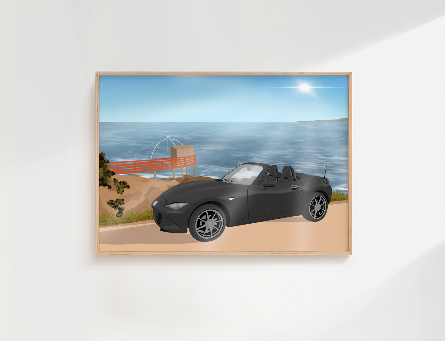 AFFICHE PERSONNALISEE VOITURE