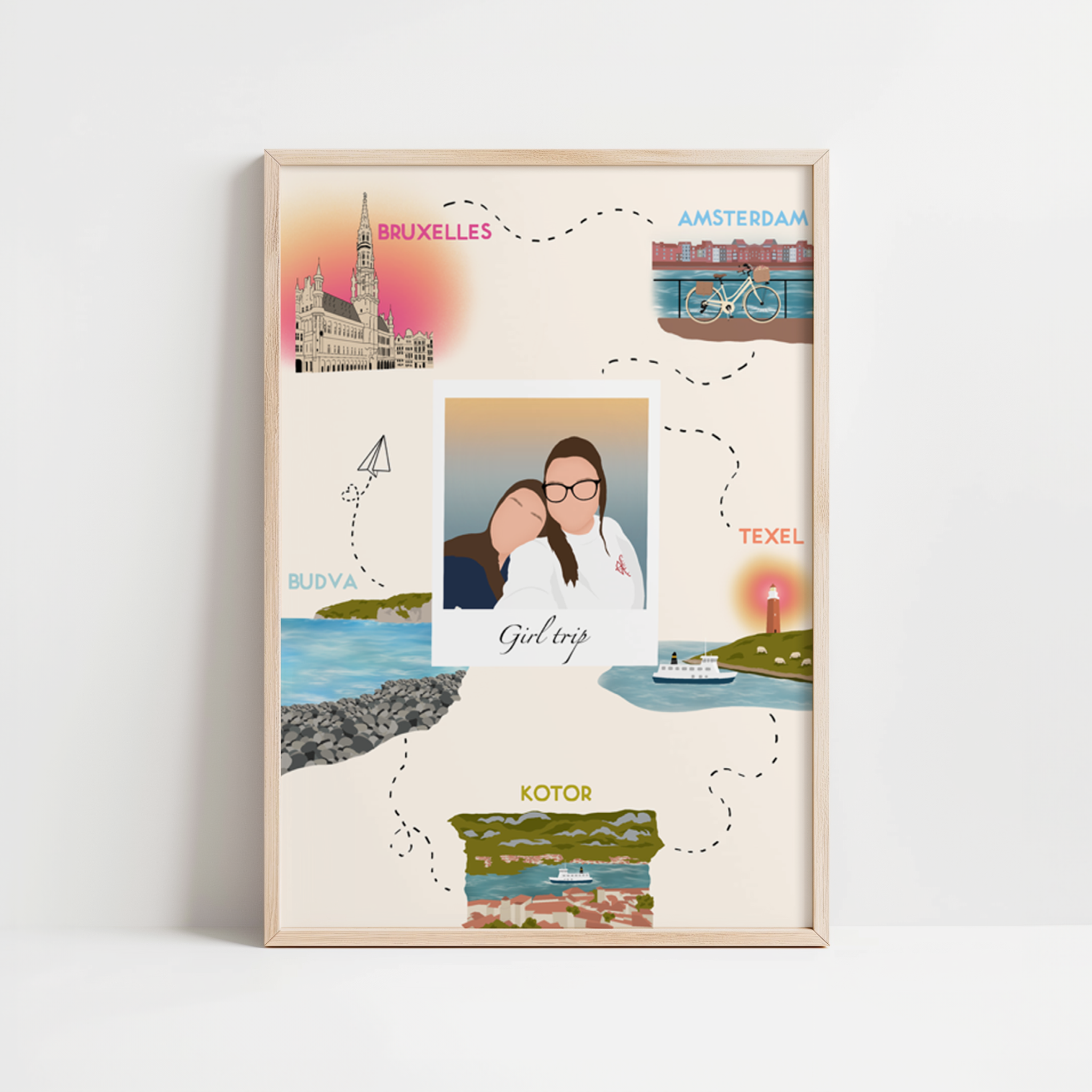 AFFICHE PERSONNALISEE - HISTOIRE