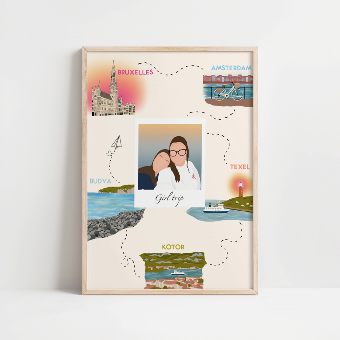 AFFICHE PERSONNALISEE - HISTOIRE