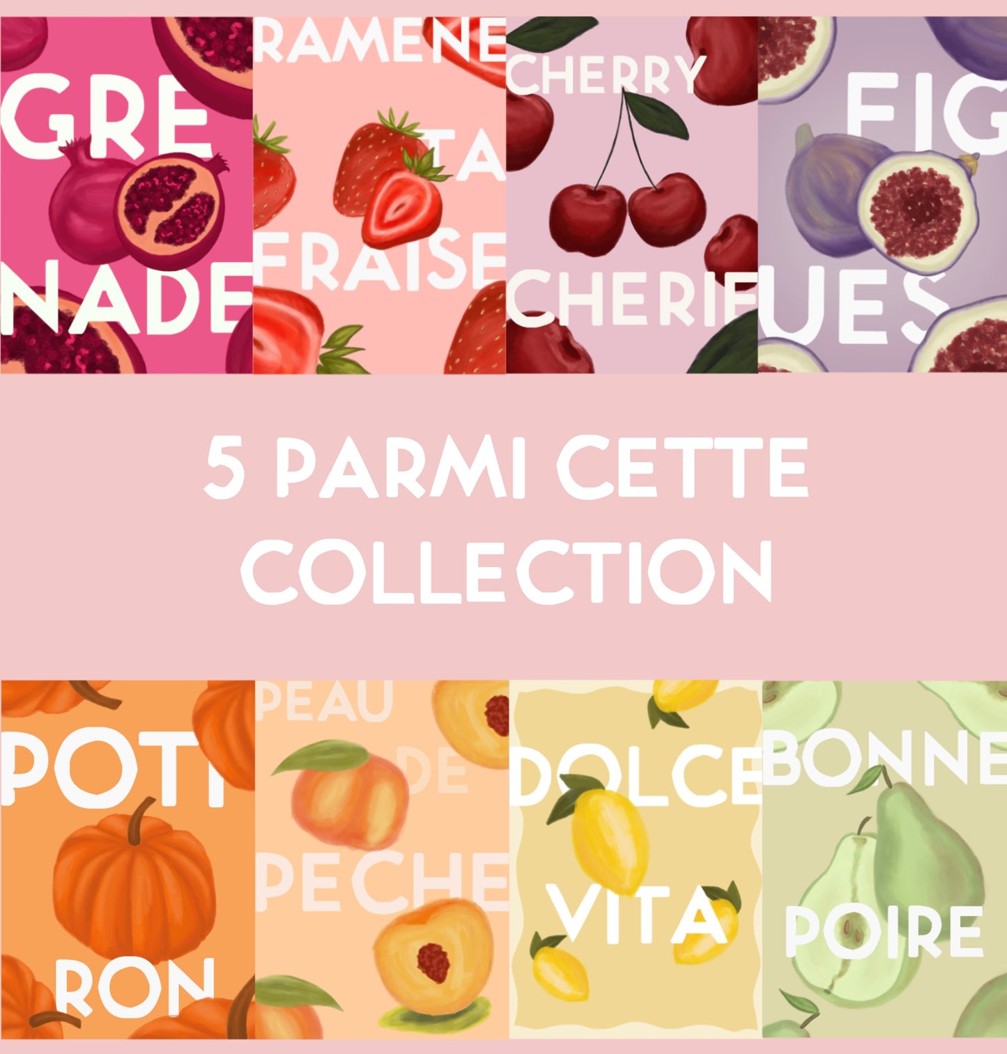 CALENDRIER 12 CASES - SALADE DE FRUITS & COCKTAILS