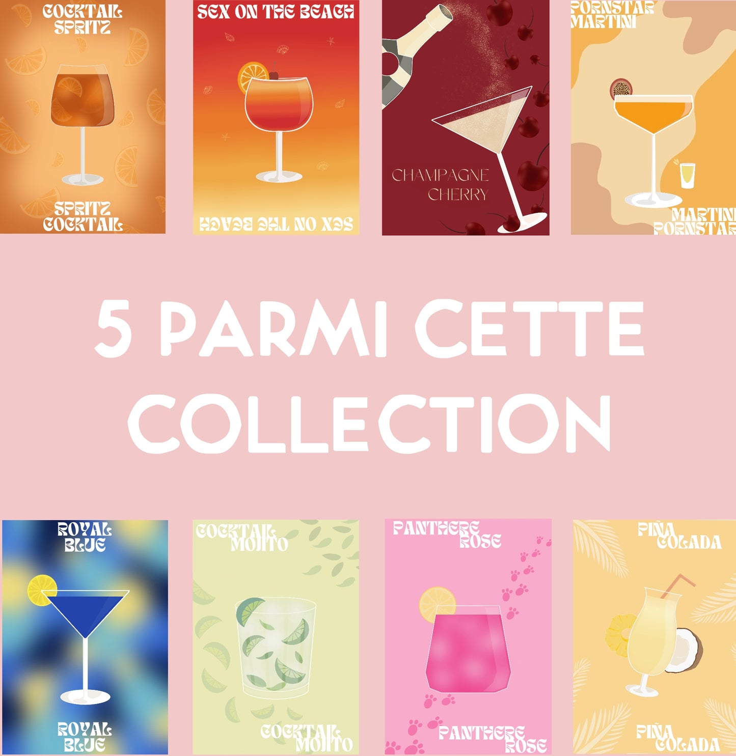 CALENDRIER 12 CASES - SALADE DE FRUITS & COCKTAILS