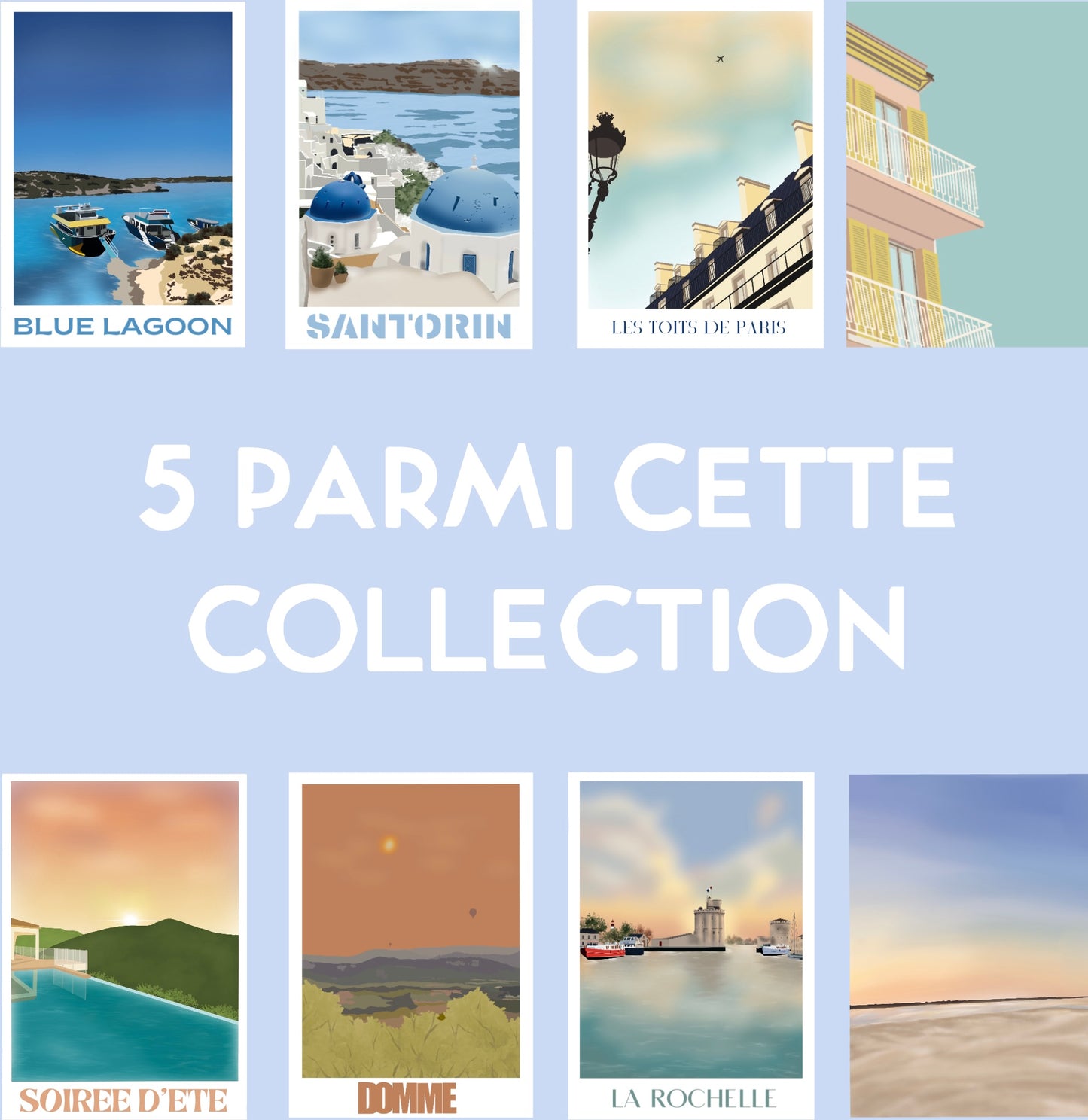 CALENDRIER 12 CASES - LE MARCHE DES SOUVENIRS & ROAD TRIP