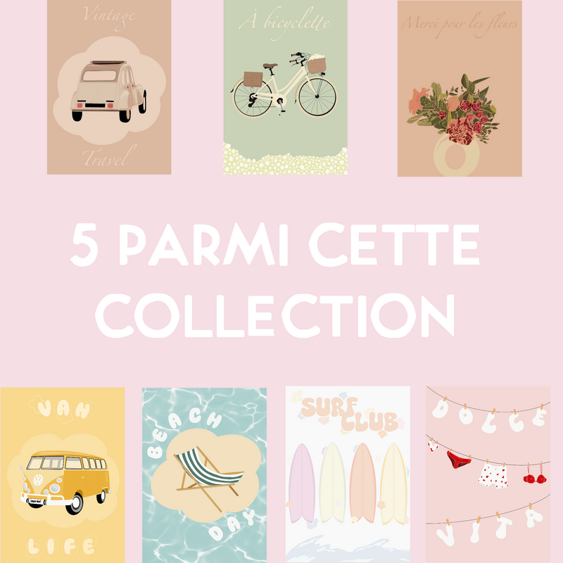 CALENDRIER 12 CASES - LE MARCHE DES SOUVENIRS & ROAD TRIP